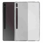 For Samsung Galaxy Tab S8 Plus / S7+ / S9+ TPU Tablet Case (Frosted Clear)