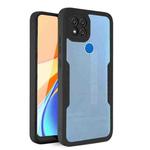 For Xiaomi Redmi 9C 360 Degrees Full Coverage Phone Case(Black)