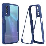 For vivo Y20 360 Degrees Full Coverage Phone Case(Blue)