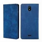 For Nokia C100 Skin Feel Magnetic Horizontal Flip Leather Phone Case(Blue)