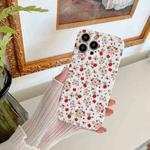 For iPhone 12 Pro Small Floral TPU Phone Case(D)