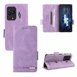 For Xiaomi Black Shark 5 Pro Magnetic Clasp Flip Leather Phone Case(Purple)