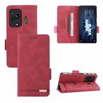 For Xiaomi Black Shark 5 Pro Magnetic Clasp Flip Leather Phone Case(Red)