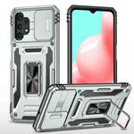 For Samsung Galaxy A32 5G Armor PC + TPU Camera Shield Phone Case(Grey)