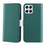 For Honor X8 Candy Color Litchi Texture Leather Phone Case(Dark Green)
