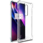For OnePlus 8 IMAK All-inclusive Shockproof Airbag TPU Protective Case, with Screen Protector(Transparent)