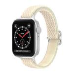 Wave Small Waist Nylon Watch Band For Apple Watch Ultra 49mm / Series 8&7 45mm / SE 2&6&SE&5&4 44mm / 3&2&1 42mm(Starlight)