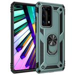 For Huawei P40 Pro Shockproof TPU + PC Protective Case with 360 Degree Rotating Holder