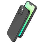 For iPhone 14 Plus hoco Pure Series Liquid Silicone Phone Case (Black)