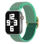 Wave Nylon Watch Band For Apple Watch Ultra 49mm / Series 8&7 45mm / SE 2&6&SE&5&4 44mm / 3&2&1 42mm(Spearmint Green)