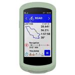 For Garmin Edge 1040 Full Back Cover Stopwatch Silicone Case(Ice Lake Green)