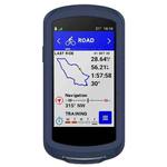 For Garmin Edge 1040 Full Back Cover Stopwatch Silicone Case(Midnight Blue)