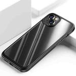 For iPhone 14 Plus Shockproof TPU + PC Phone Case (Black)