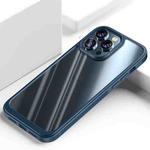 For iPhone 14 Pro Max Shockproof TPU + PC Phone Case (Navy Blue)