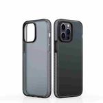 For iPhone 14 Pro Max Dunjia Series TPU + PC Shockproof Phone Case (Black)