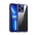 iPAKY Shockproof PC + TPU Protective Phone Case For iPhone 14 Pro(Blue)