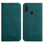For OPPO A8 Strong Magnetic Leather Case(Green)