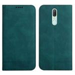 For OPPO A9 Strong Magnetic Leather Case(Green)