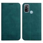 For OPPO A53 2020 Strong Magnetic Leather Case(Green)