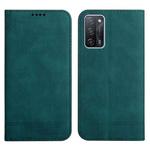 For OPPO A55 5G Strong Magnetic Leather Case(Green)