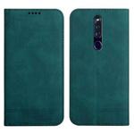 For OPPO F11 Pro Strong Magnetic Leather Case(Green)