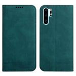 For Huawei P30 Pro Strong Magnetic Leather Case(Green)