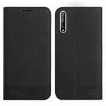 For Huawei Y8p 2020 Strong Magnetic Leather Case(Black)