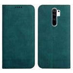 For Xiaomi Redmi 9 Strong Magnetic Leather Case(Green)