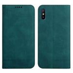 For Xiaomi Redmi 9A Strong Magnetic Leather Case(Green)