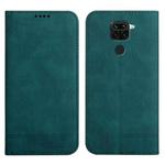 For Xiaomi Redmi Note 9 Strong Magnetic Leather Case(Green)