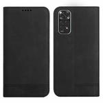 For Xiaomi Redmi Note 11 4G Strong Magnetic Leather Case(Black)