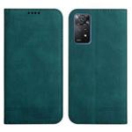 For Xiaomi Redmi Note 11 Pro Strong Magnetic Leather Case(Green)