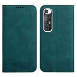 For Xiaomi Mi 10S Strong Magnetic Leather Case(Green)