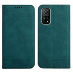 For Xiaomi Mi 10T Strong Magnetic Leather Case(Green)