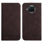 For Xiaomi Mi 10T Lite Strong Magnetic Leather Case(Brown)