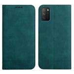 For Xiaomi Poco M3 Strong Magnetic Leather Case(Green)