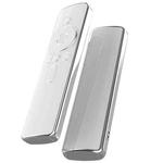 Remote Control TPU Protective Case For Xiaomi Double Button with Voice Button(White)