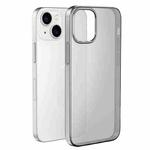 For iPhone 14 hoco Light Series Soft TPU Phone Case (Transparent Black)