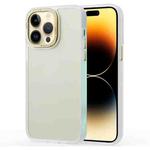 For iPhone 14 Pro Max Gold Version Frosted Back Shockproof Phone Case (Gold)