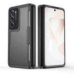For OPPO Find N Carbon Brazed TPU Drop Protection Phone Case(Black)