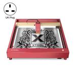 XTOOL D1 Pro-5W High Accuracy DIY Laser Engraving & Cutting Machine, Plug Type:UK Plug(Golden Red)