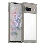 For Google Pixel 7 5G Colorful Series Acrylic + TPU Phone Case(Transparent Grey)