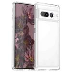 For Google Pixel 7 Pro 5G Colorful Series Acrylic + TPU Phone Case(Transparent)