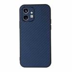 For Nothing Phone 1 Carbon Fiber Texture PU Phone Case(Blue)