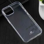 For iPhone 14 GOOSPERY JELLY Shockproof Soft TPU Case (Transparent)