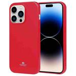 For iPhone 14 Pro GOOSPERY JELLY Shockproof Soft TPU Case(Red)