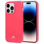 For iPhone 14 Pro Max GOOSPERY JELLY Shockproof Soft TPU Case (Rose Red)