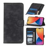 For iPhone 14 Pro Max Antelope Texture Leather Case (Black)