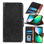 For iPhone 14 Nappa Texture Leather Case (Black)