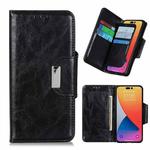 For iPhone 14 Pro Max 6 Card Slots Leather Phone Case (Black)